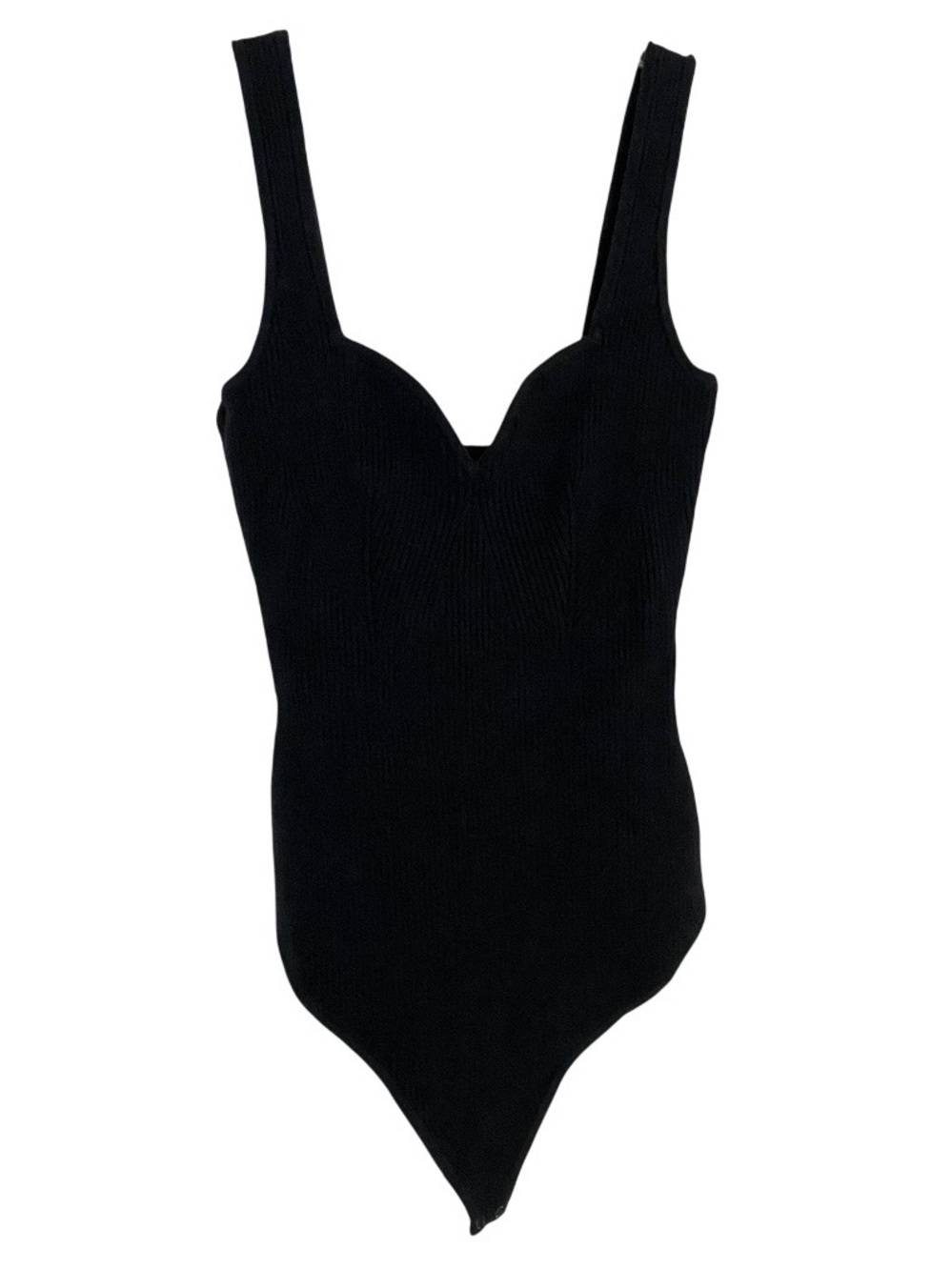 Abercrombie & Fitch Black Ribbed Kids One-Piece